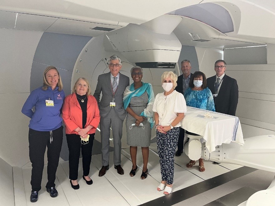 LG Health Foundation tour of ABBCI Proton Therapy Center